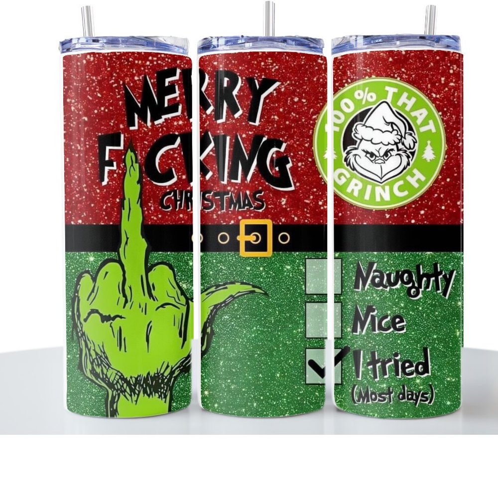Merry Grinchmas 20oz